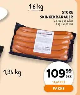 Scandinavian Park STORE SKINKEKRAKAUER tilbud