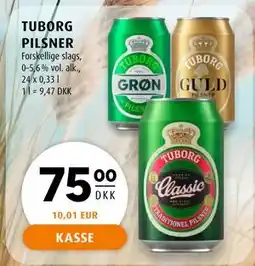Scandinavian Park TUBORG PILSNER tilbud