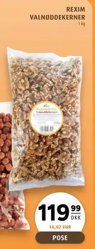 Scandinavian Park REXIM VALNØDDEKERNER tilbud