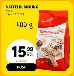 Scandinavian Park VAFFELBLANDING tilbud