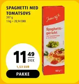 Scandinavian Park SPAGHETTI MED TOMATSOVS tilbud