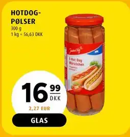 Scandinavian Park HOTDOGPØLSER tilbud