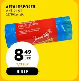 Scandinavian Park AFFALDSPOSER tilbud