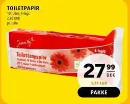 Scandinavian Park TOILETPAPIR tilbud