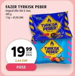 Scandinavian Park FAZER TYRKISK PEBER tilbud