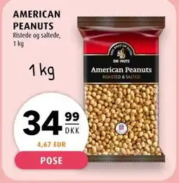 Scandinavian Park AMERICAN PEANUTS tilbud