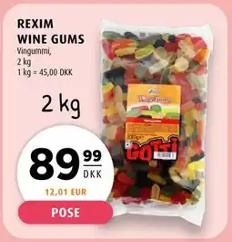 Scandinavian Park REXIM WINE GUMS tilbud