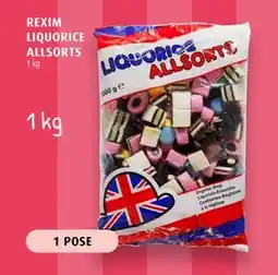 Scandinavian Park REXIM LIQUORICE ALLSORTS tilbud