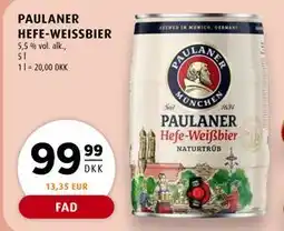 Scandinavian Park PAULANER HEFE-WEISSBIER tilbud