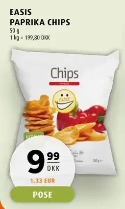 Scandinavian Park EASIS PAPRIKA CHIPS tilbud