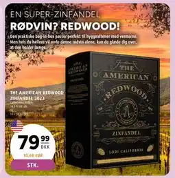 Scandinavian Park THE AMERICAN REDWOOD ZINFANDEL 2023 tilbud