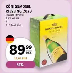 Scandinavian Park KÖNIGSMOSEL RIESLING 2023 tilbud