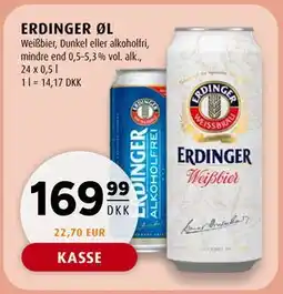 Scandinavian Park ERDINGER ØL tilbud