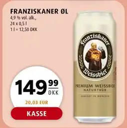 Scandinavian Park FRANZISKANER ØL tilbud