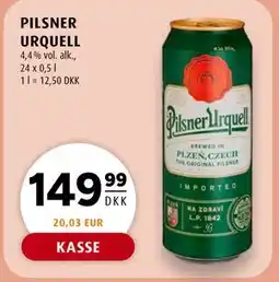 Scandinavian Park PILSNER URQUELL tilbud