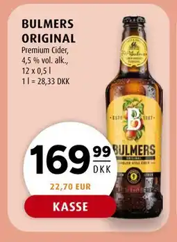 Scandinavian Park BULMERS ORIGINAL tilbud