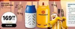 Scandinavian Park GASFLASKE KUN OMBYTNING tilbud