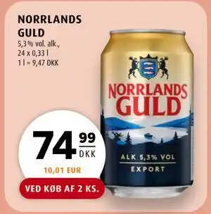 Scandinavian Park NORRLANDS GULD tilbud