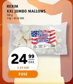 Scandinavian Park REXIM XXL JUMBO MALLOWS tilbud