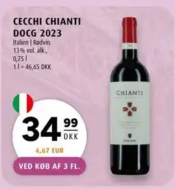 Scandinavian Park CECCHI CHIANTI DOCG 2023 tilbud