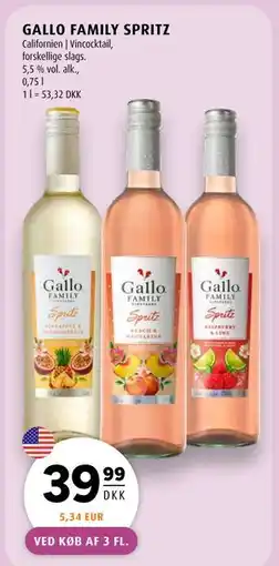 Scandinavian Park GALLO FAMILY SPRITZ tilbud