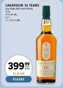 Scandinavian Park LAGAVULIN 16 YEARS tilbud