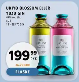 Scandinavian Park UKIYO BLOSSOM ELLER YUZU GIN tilbud
