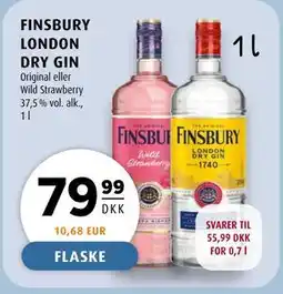 Scandinavian Park FINSBURY LONDON DRY GIN tilbud