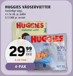 Scandinavian Park HUGGIES VÅDSERVIETTER tilbud