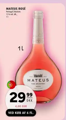 Scandinavian Park MATEUS ROSÉ tilbud