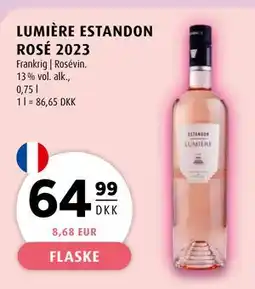 Scandinavian Park LUMIÈRE ESTANDON ROSÉ 2023 tilbud