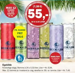 Købmandsgården Egekilde tilbud