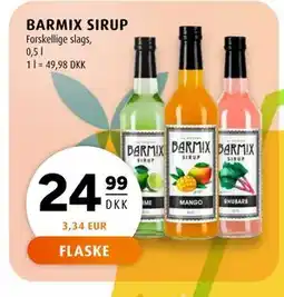 Scandinavian Park BARMIX SIRUP tilbud