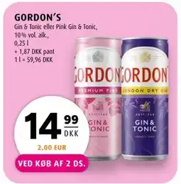 Scandinavian Park GORDON’S tilbud