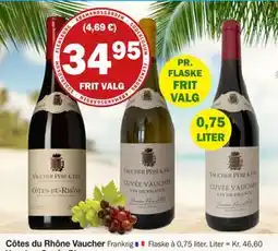 Købmandsgården Côtes du Rhône Vaucher tilbud