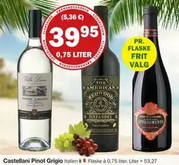 Købmandsgården Castellani Pinot Grigio tilbud