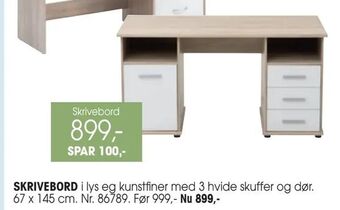 Daells Bolighus Skrivebord tilbud