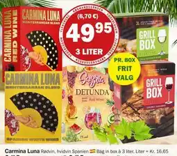 Købmandsgården Carmina Luna tilbud