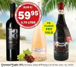 Købmandsgården Comassi Puglia 18% tilbud