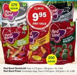 Købmandsgården Red Band Skolekridt tilbud