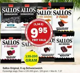 Købmandsgården Sallos Original, X og Schwarzweich tilbud