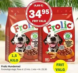Købmandsgården Frolic Hundemad tilbud