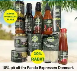 Købmandsgården 10% på alt fra Panda Expressen Danmark tilbud