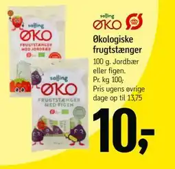Føtex Økologiske frugtstænger tilbud