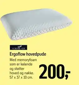 Føtex Ergoflow hovedpude tilbud