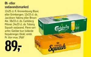 Føtex Øl- eller sodavandsmarked tilbud