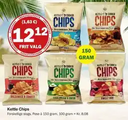 Købmandsgården Kettle Chips tilbud