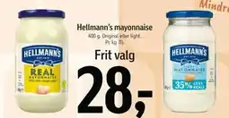 Føtex Hellmann’s mayonnaise tilbud