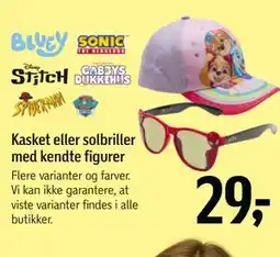 Føtex Kasket eller solbriller med kendte figurer tilbud