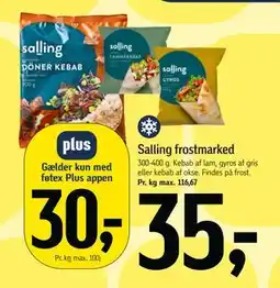 Føtex Salling frostmarked tilbud